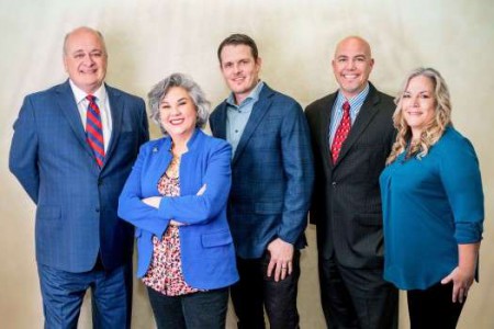 The HNK CPAs team — five partners formed from the 2020 merger of Wade Howard and Associates and Beach CPAs